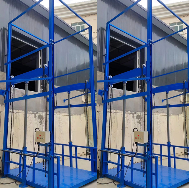 长汀导轨式升降货梯